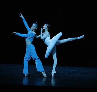 Svetlana Zakharova et Denis Matvienko (la Bayadère) / © Sébastien Mathé